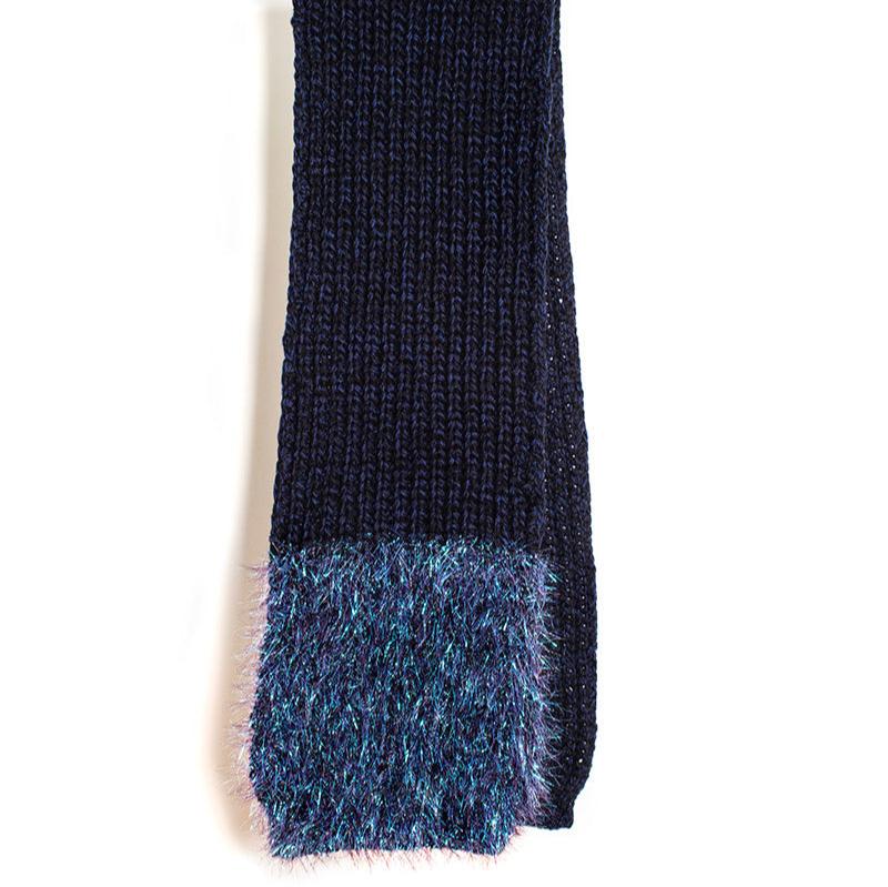 LUX CASHMERE RIB SCARF